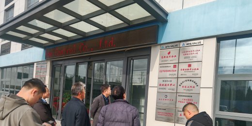 日本九门制作所株式会社 率队到pa视讯流体控制有限公司考察调研